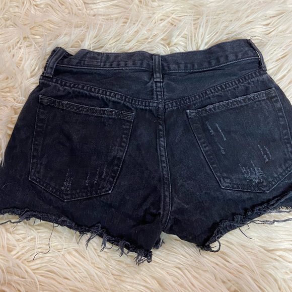Free People Sofia Short in Black distressed - Picture 4 of 6